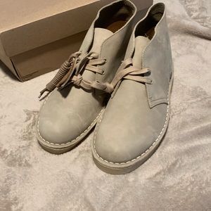 Mens Clark booties new